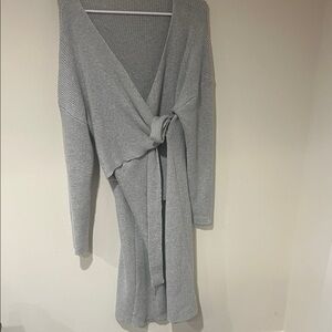 SHEIN Gray Knit Dress